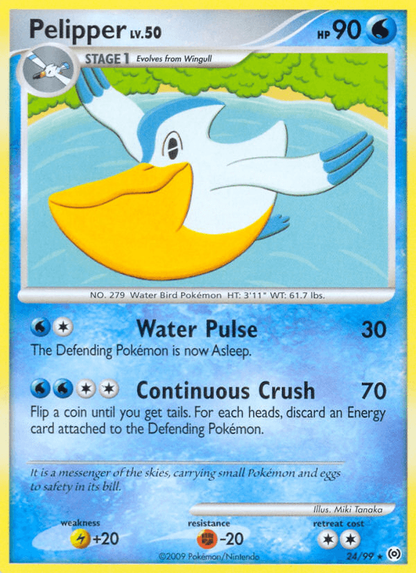 Pelipper Arceus card