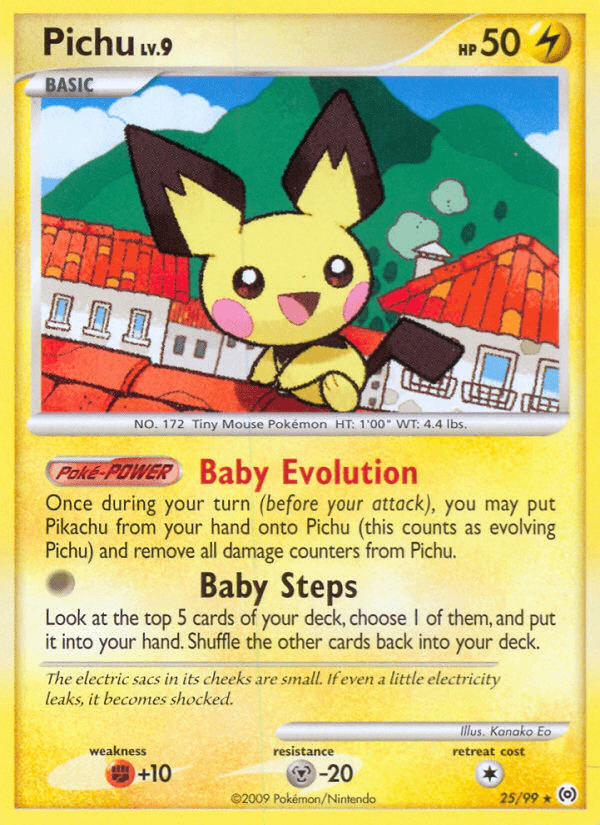 Pichu Arceus card