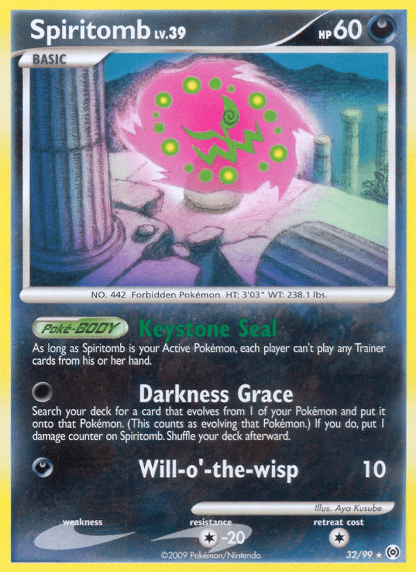 Spiritomb Arceus card