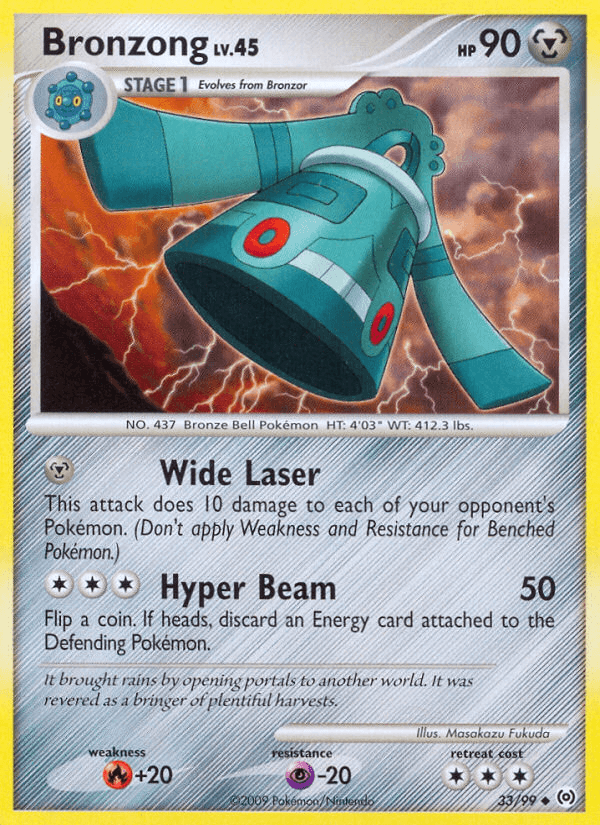 Bronzong Arceus card