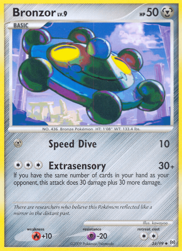 Bronzor Arceus card