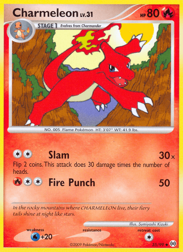 Charmeleon Arceus card