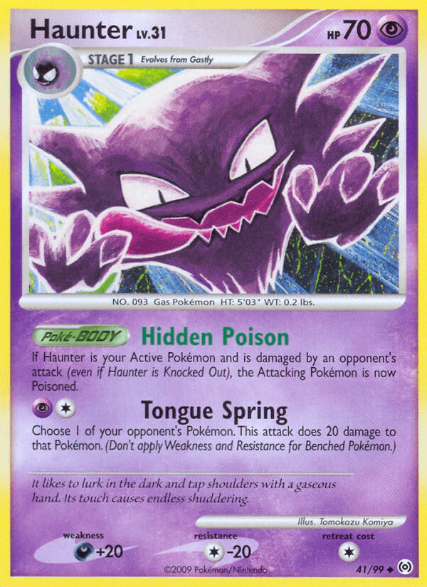 Haunter Arceus card