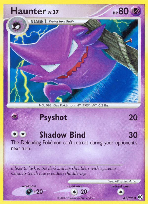 Haunter Arceus card