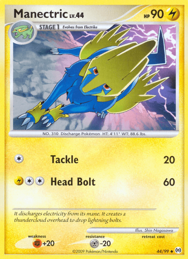 Manectric Arceus card