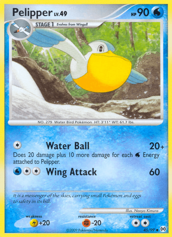 Pelipper Arceus card