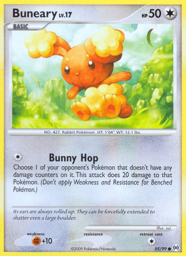 Buneary Arceus card