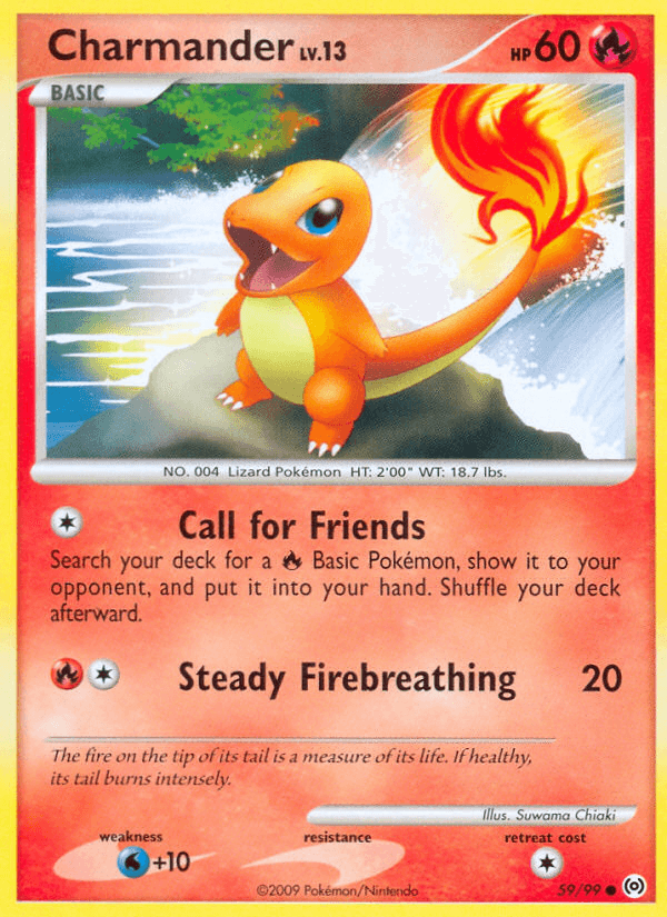 Charmander Arceus card