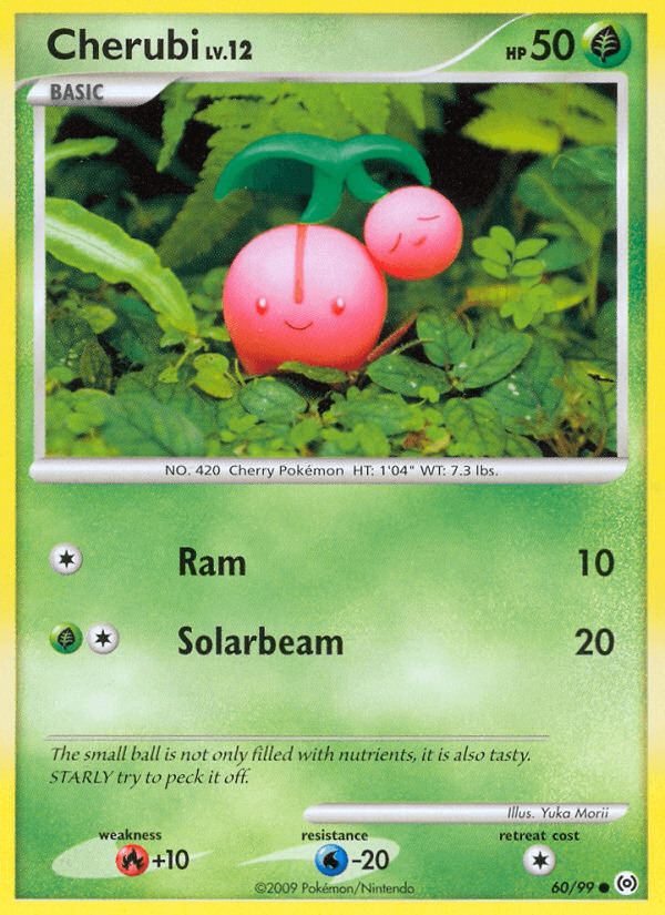 Cherubi Arceus card