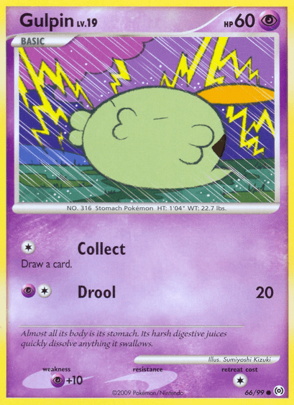 Gulpin Arceus card