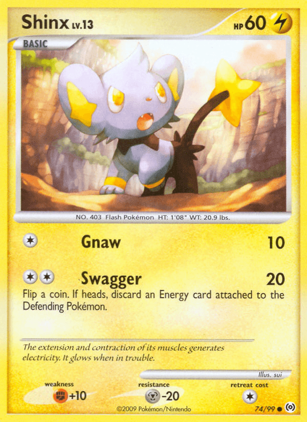 Shinx Arceus card