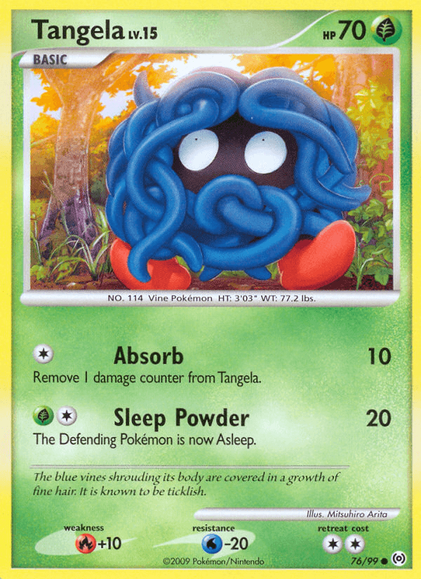 Tangela Arceus card