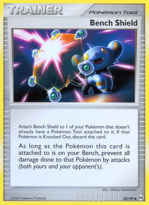 Bench Shield Arceus card