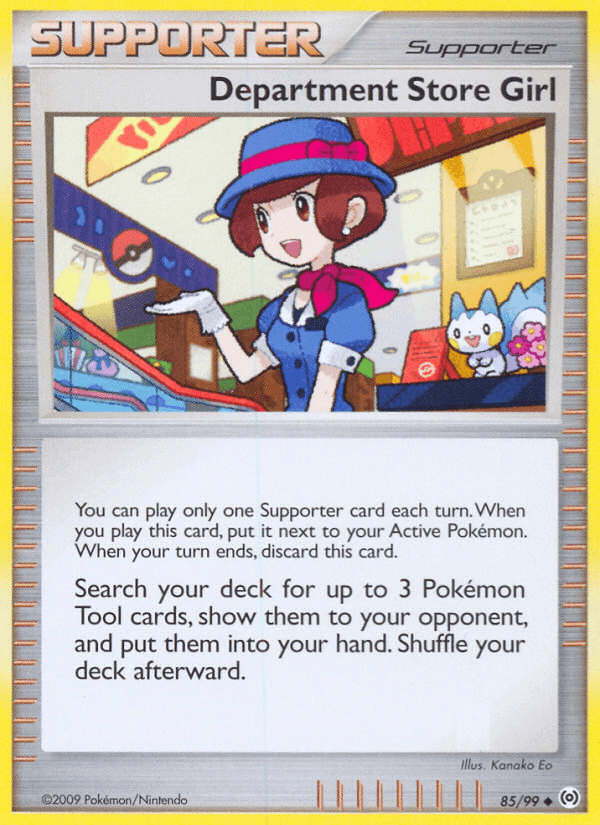 Department Store Girl Arceus card
