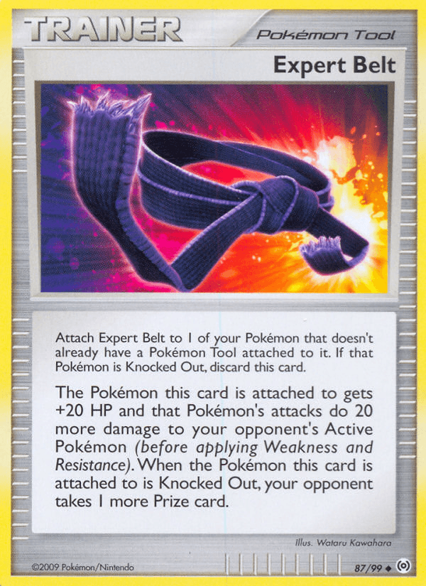 Expert Belt Arceus card