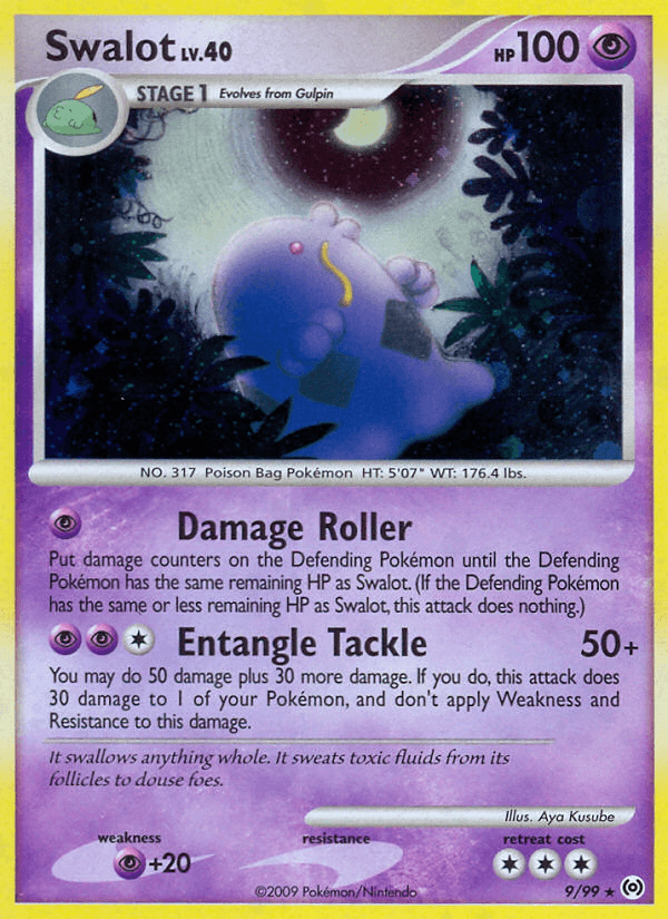 Swalot Arceus card