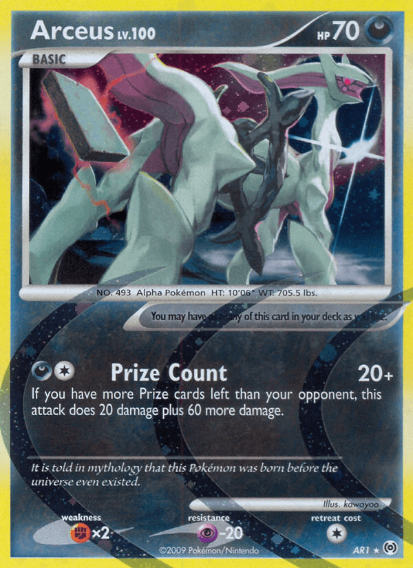 Arceus Arceus card