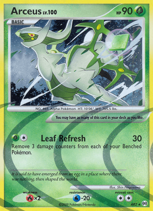 Arceus Arceus card