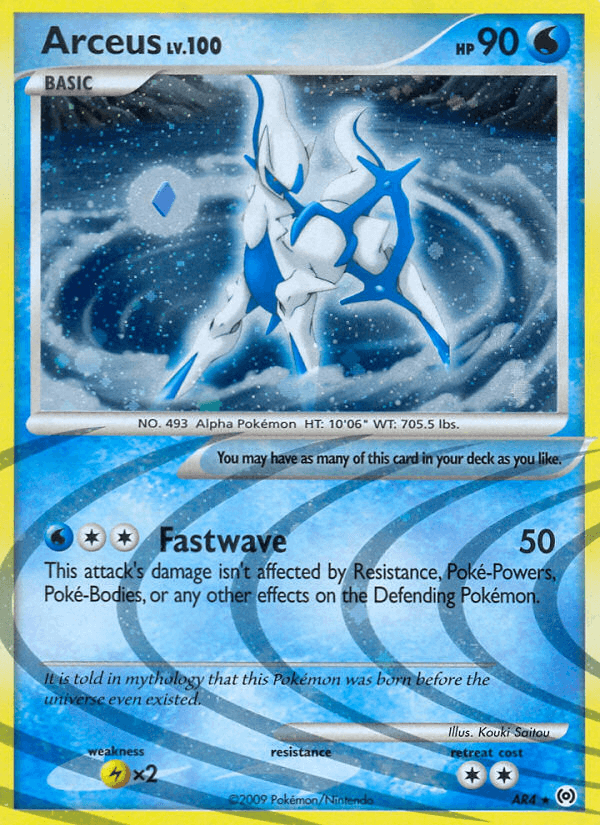 Arceus Arceus card