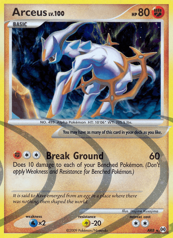 Arceus Arceus card