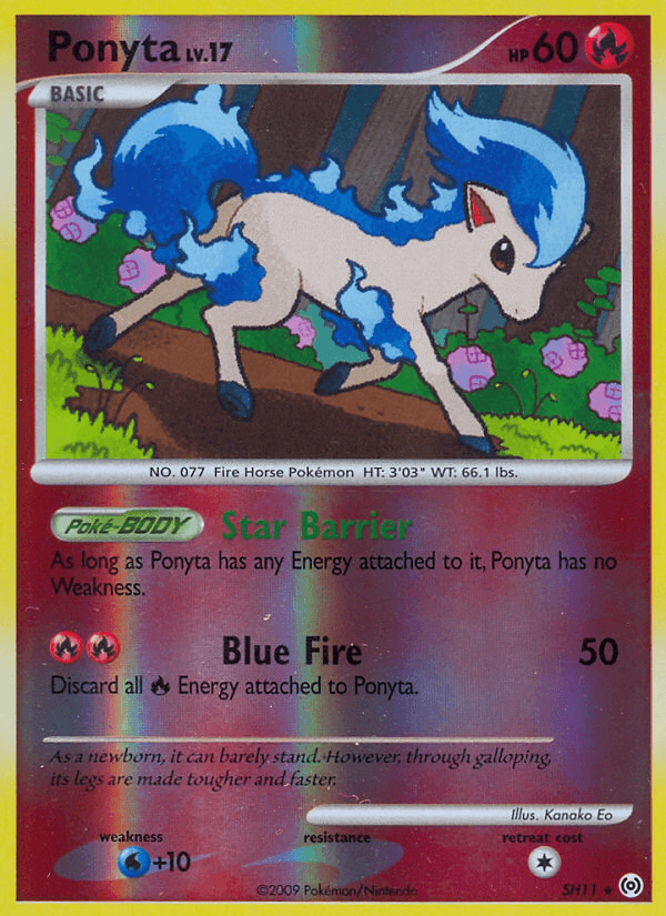 Ponyta Arceus card