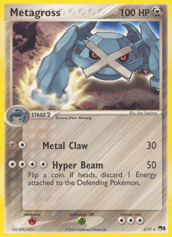 Metagross POP Series 1 card