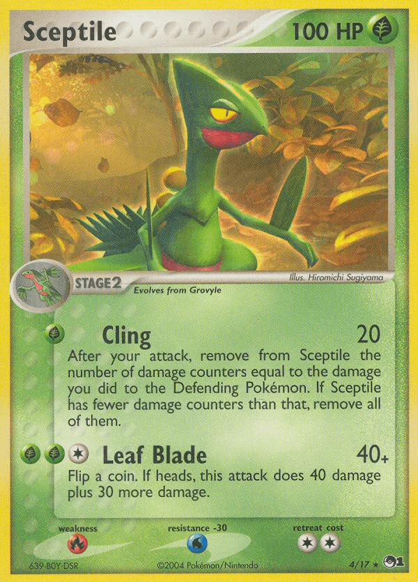 Sceptile POP Series 1 card