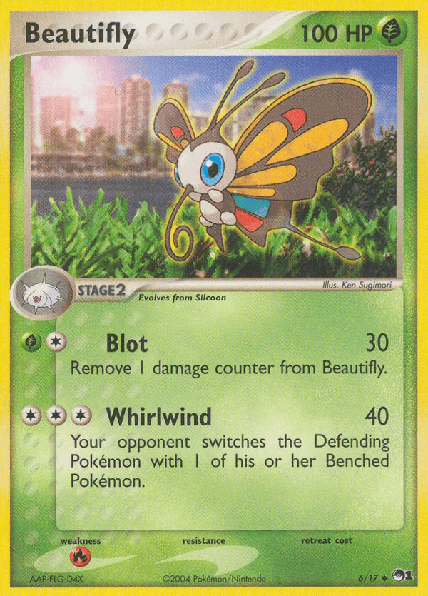 Beautifly POP Series 1 card
