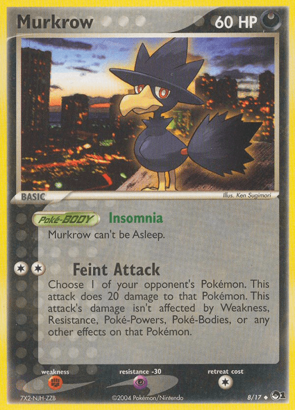 Murkrow POP Series 1 card