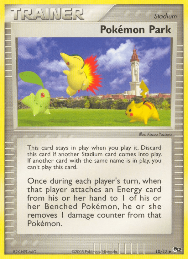 Pokémon Park POP Series 2 card