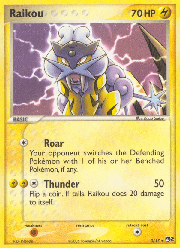 Raikou POP Series 2 card