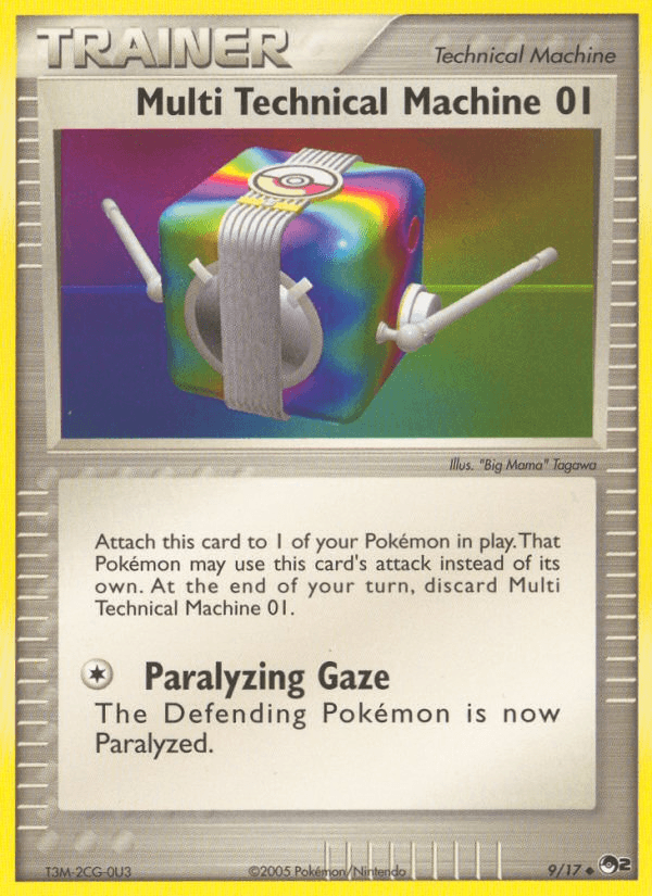 Multi Technical Machine 01 POP Series 2 card