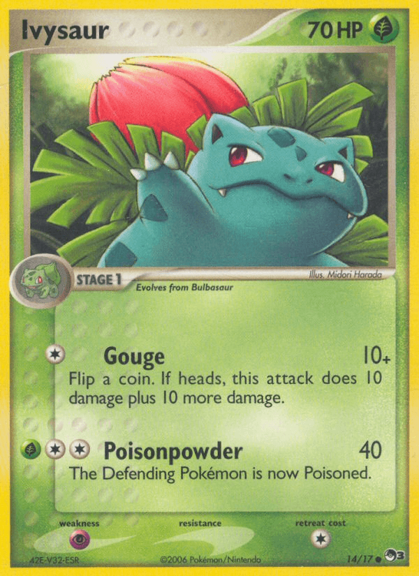 Ivysaur POP Series 3 card