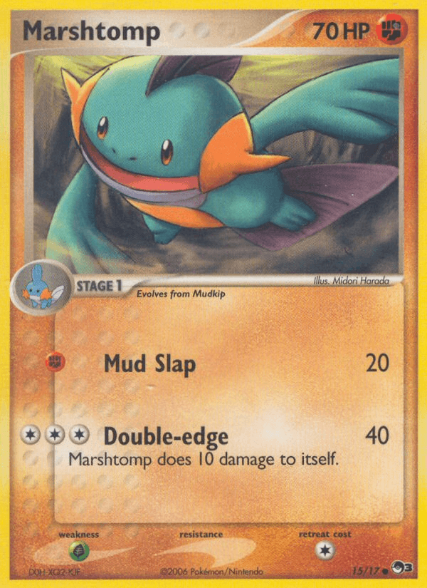 Marshtomp POP Series 3 card