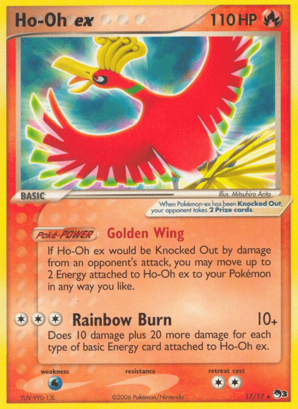 Ho-Oh ex POP Series 3 card