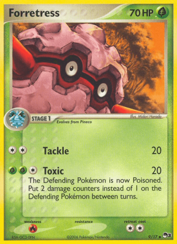 Forretress POP Series 3 card