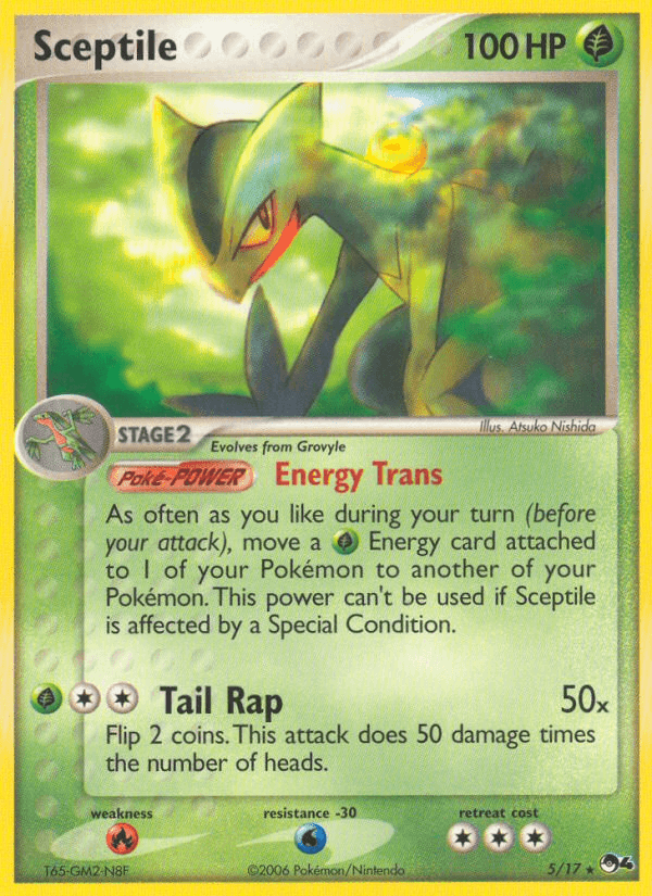 Sceptile POP Series 4 card