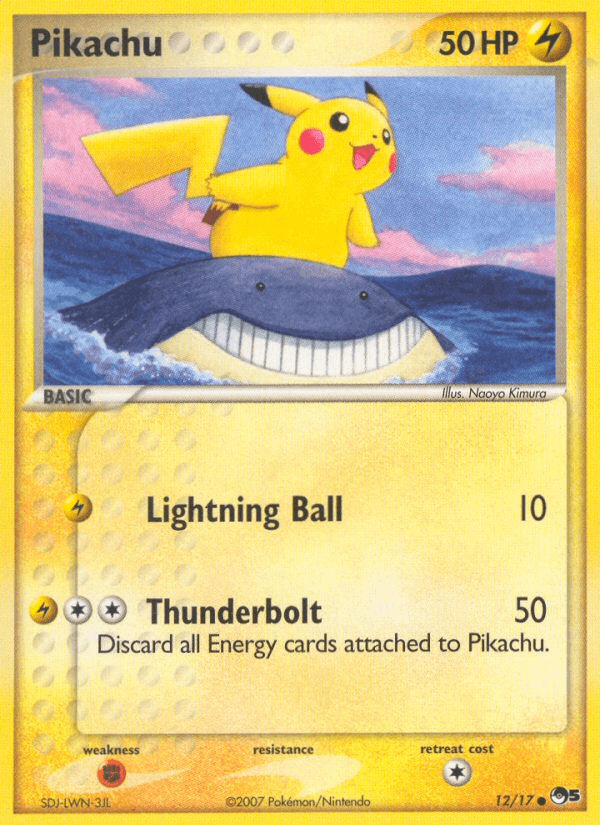Pikachu POP Series 5 card