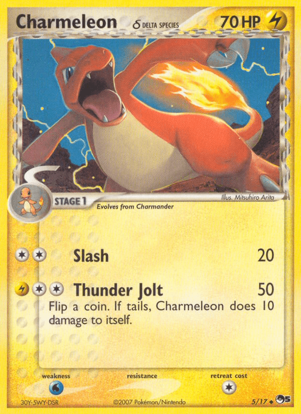 Charmeleon δ POP Series 5 card