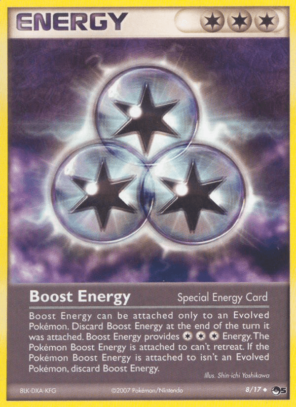 Boost Energy POP Series 5 card