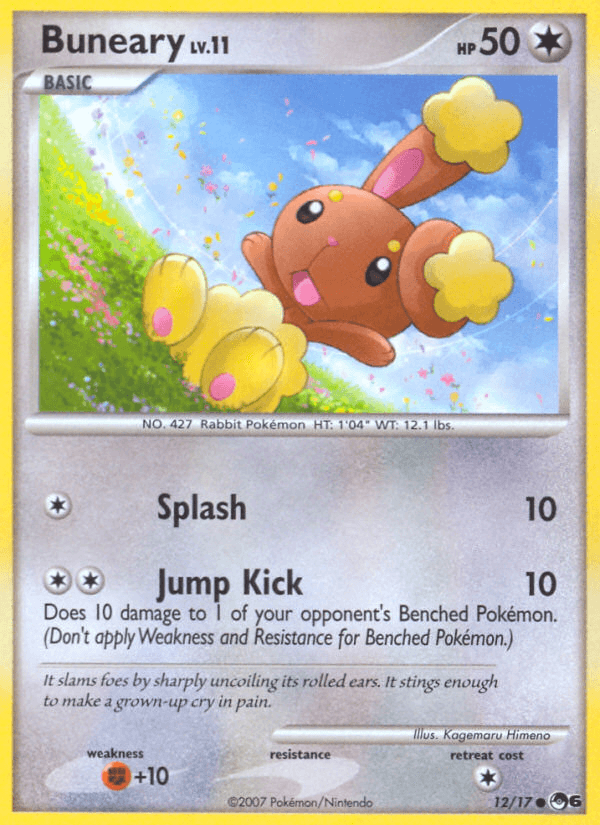 Buneary POP Series 6 card