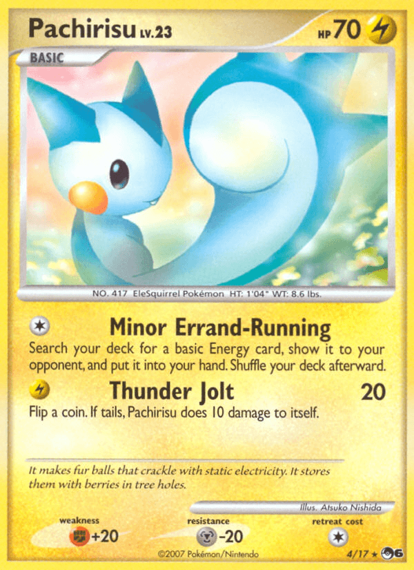 Pachirisu POP Series 6 card