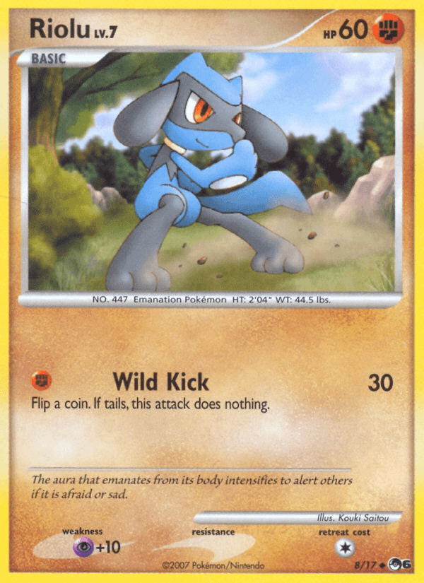 Riolu POP Series 6 card
