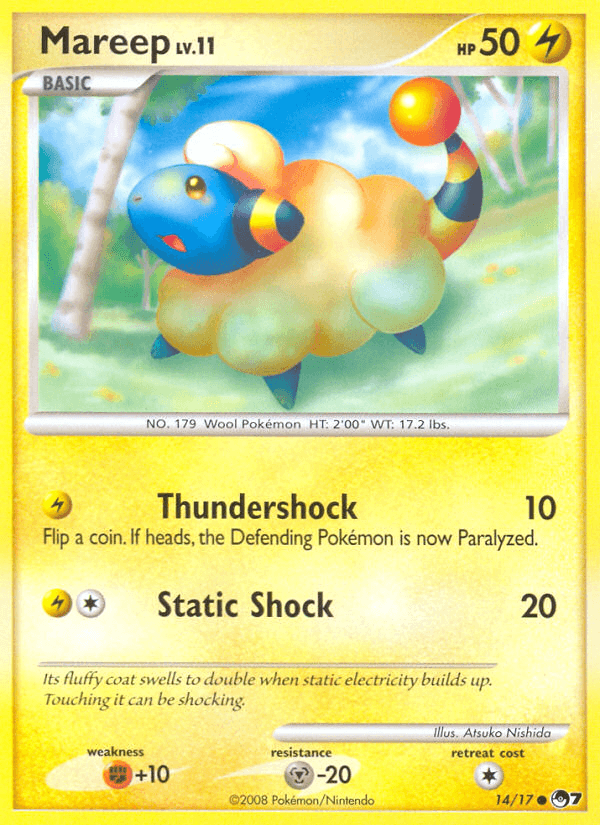 Mareep POP Series 7 card