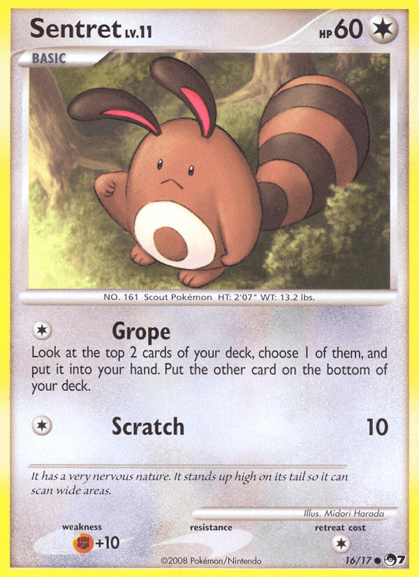 Sentret POP Series 7 card