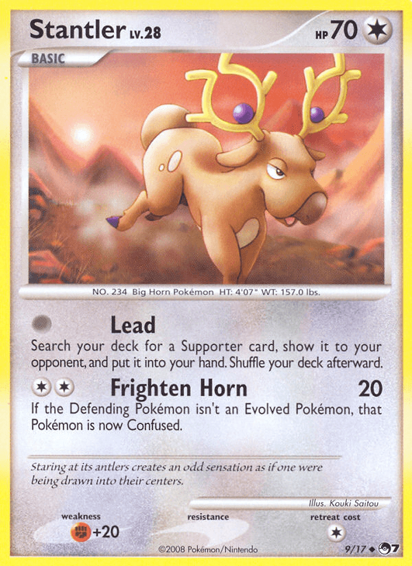 Stantler POP Series 7 card