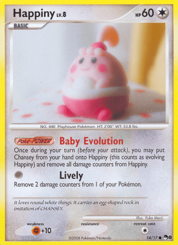 Happiny POP Series 8 card