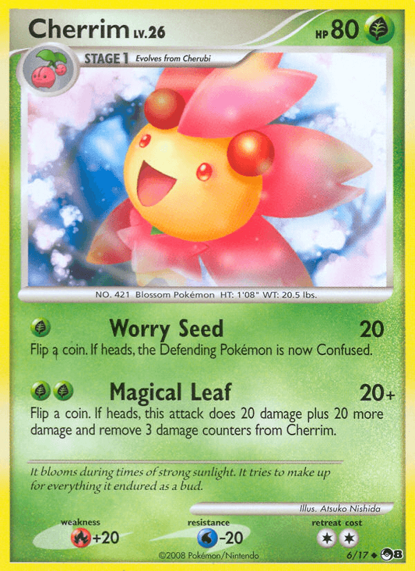 Cherrim POP Series 8 card