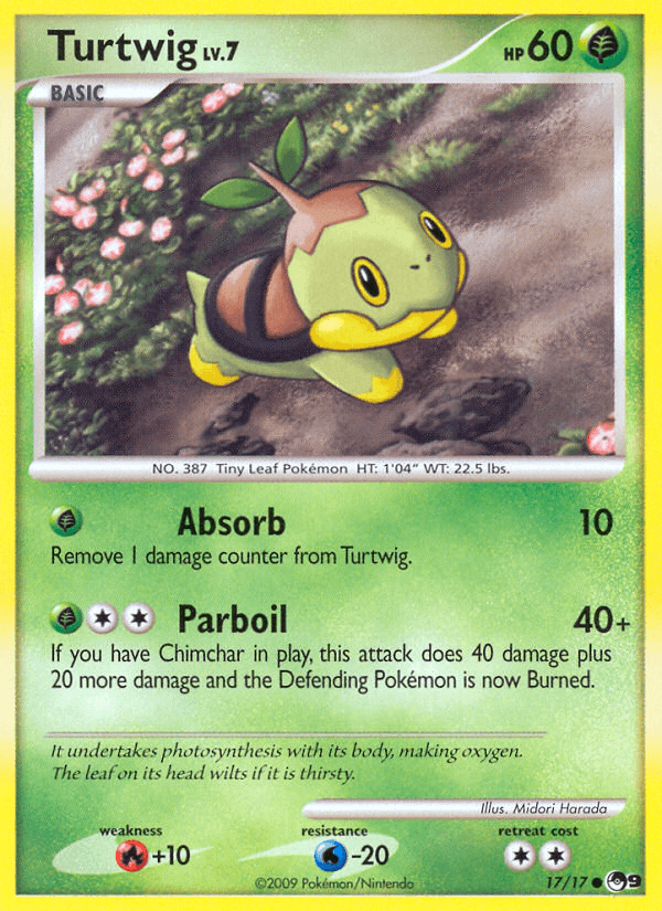 Turtwig POP Series 9 card