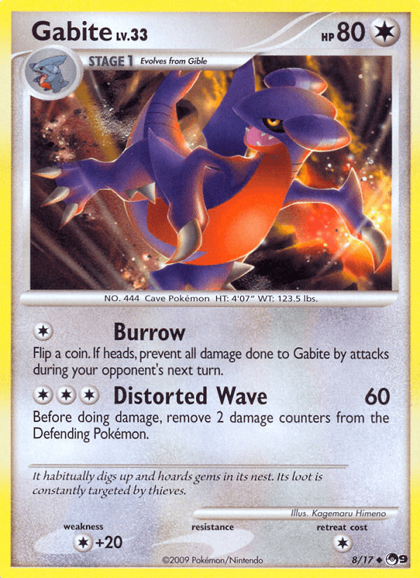 Gabite POP Series 9 card